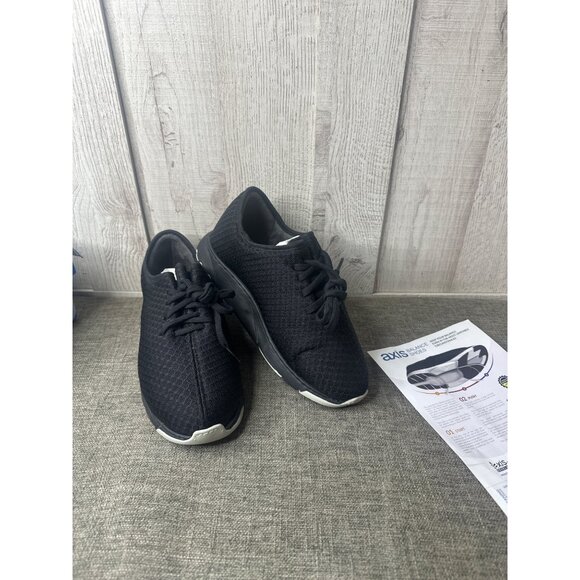Axis Shoes - Axis Balance Shoes Women Black Lace Up Athletic Sneakers Size 5.5